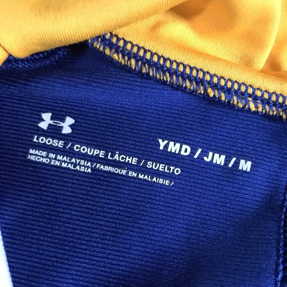 Stephen Curry Under Armour Ruin The Game 30 Youth Med Blue/White Full-Zip Hoodie - Picture 7 of 8